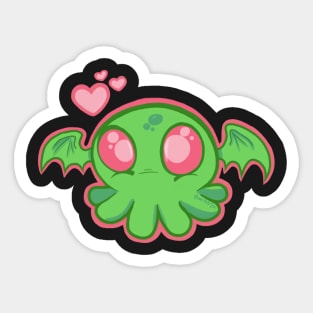 Chibi-thulhu Sticker